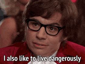 a gambler who likes to live dangerously in blackjack says